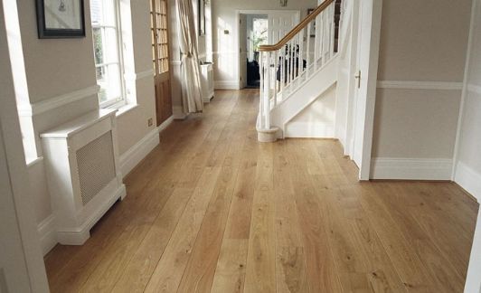 Grey Engineered Wood Flooring