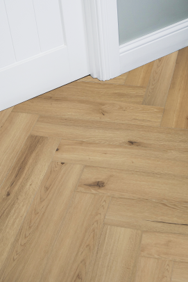 Heritage Oak - Herringbone Rigid Vinyl Click