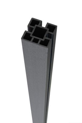 Charcoal Composite Fence Posts 100x100x2400mm