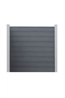 Charcoal Composite Fence Panel 205x20x1800mm
