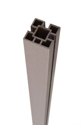 Coffee Composite Fence Posts 100x100x2400mm