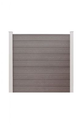 Coffee Composite Fence Panel 205x20x1800mm