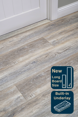 Driftwood Oak Superplank - Rigid Vinyl Click
