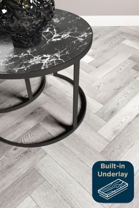Pyrenees Oak Herringbone - Rigid Vinyl Click