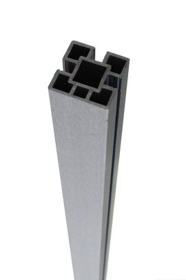 Silver Composite Fence Post 100x100x2400mm